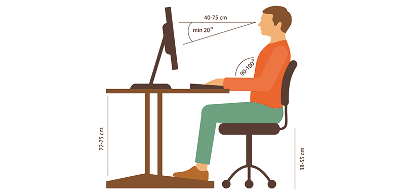 Comment adopter une bonne position assise ?